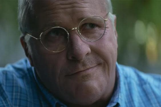 An unrecognisable Christian Bale stars as Dick Cheney in Adam McKay's new film Vice (Annapurna Pictures)