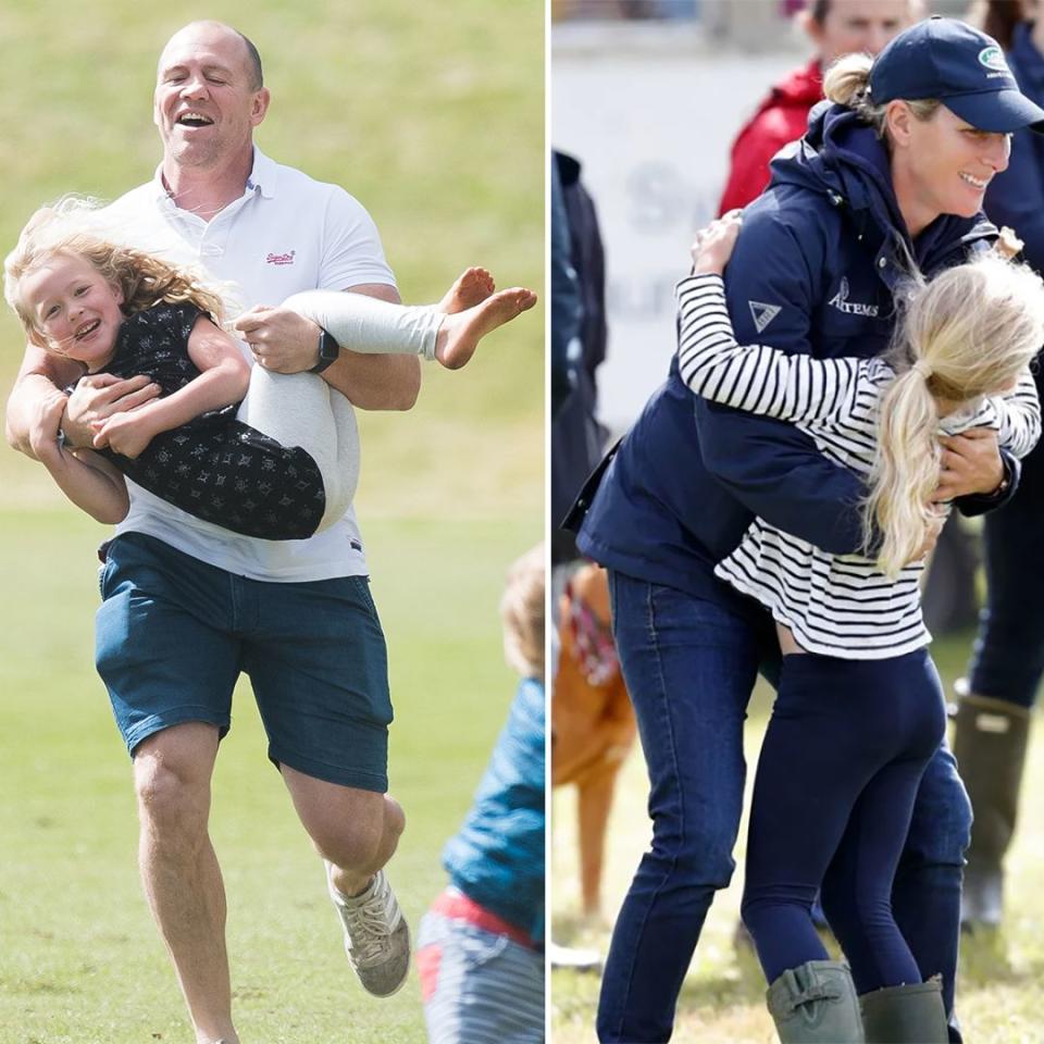 Zara and Mike Tindall's bond with Phillips children: Sweetest snaps of Uncle Mike with Savannah, 13, and Isla, 11