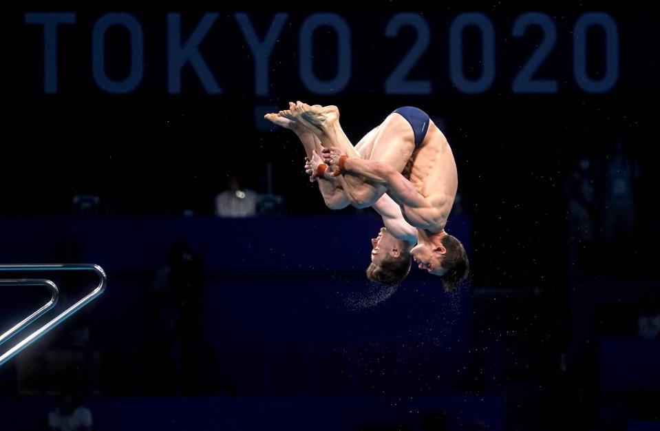 Tom Daley and Matty Lee