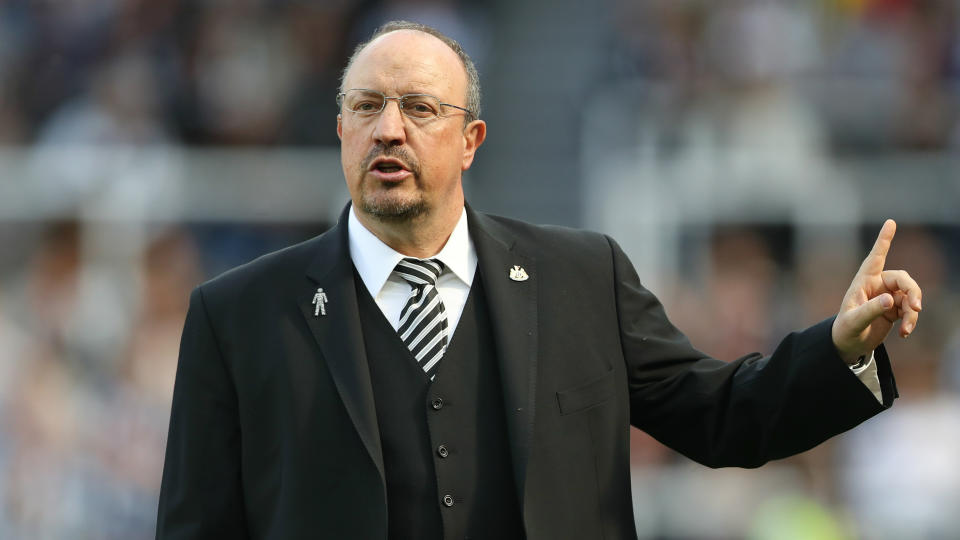 Benitez won’t sign a contract extension until funding comes, Ashley won’t provide funding until the extension is signed…