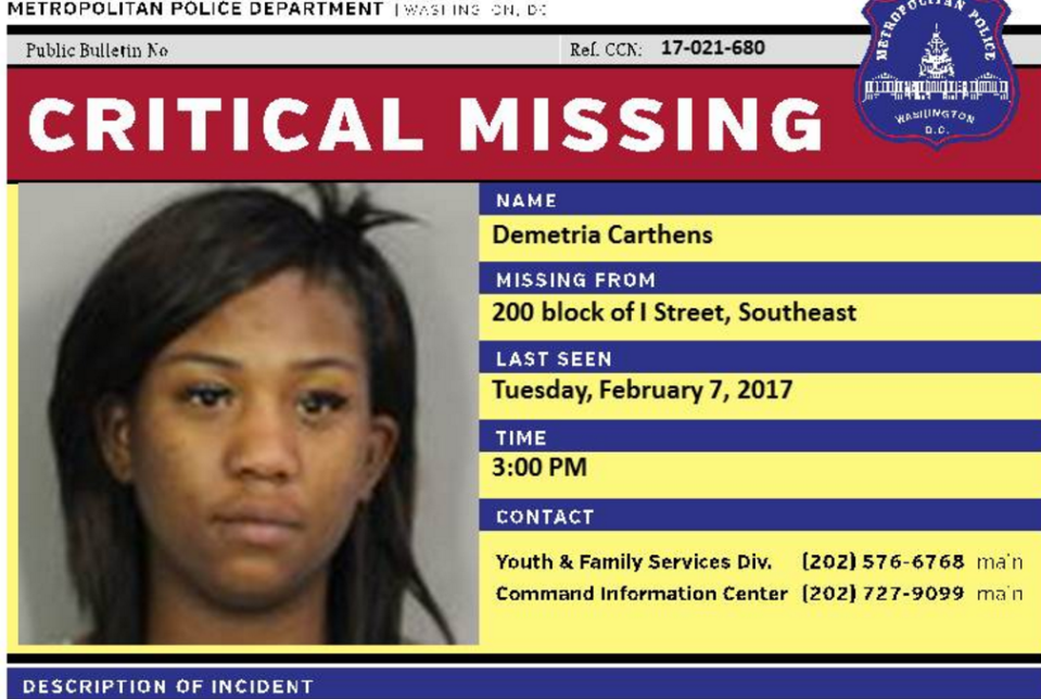 Here’s what we actually know about D.C.’s missing girls