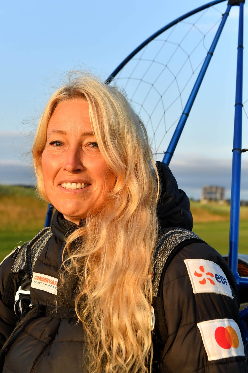 Sacha Dench became known as the human swan (Mark Runnacles/PA) (PA Archive)