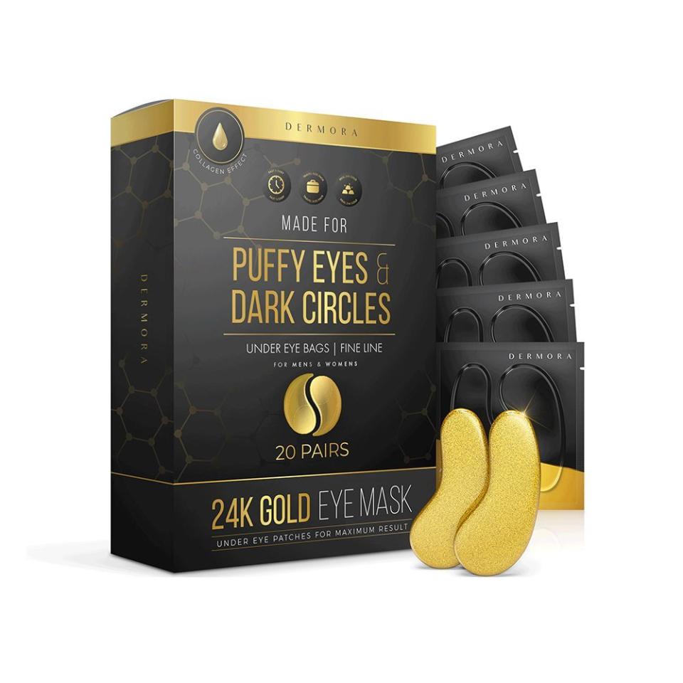 4) 24K Gold Eye Mask