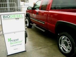 Biodiesel pump. Image by Flickr user Horatio_Nailknot