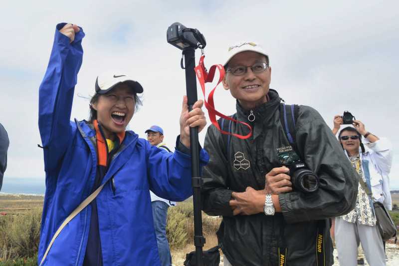 台灣第一顆自主研發的遙測衛星「福衛五號」在台灣時間25日凌晨從美國加州范登堡空軍基地（Vandenberg Air Force Base）升空（AP）