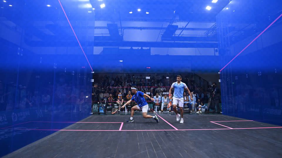 Squash is hoping to make its Olympic debut in 2028. - Huang Zongzhi/Xinhua/Getty Images