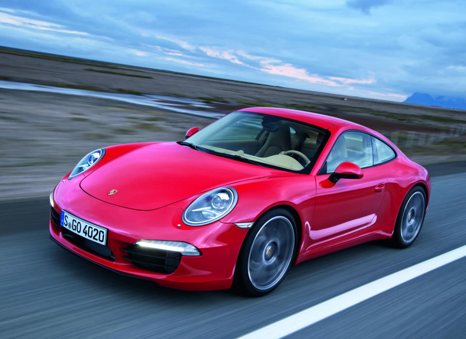 The current 911 Carrera (991 series).