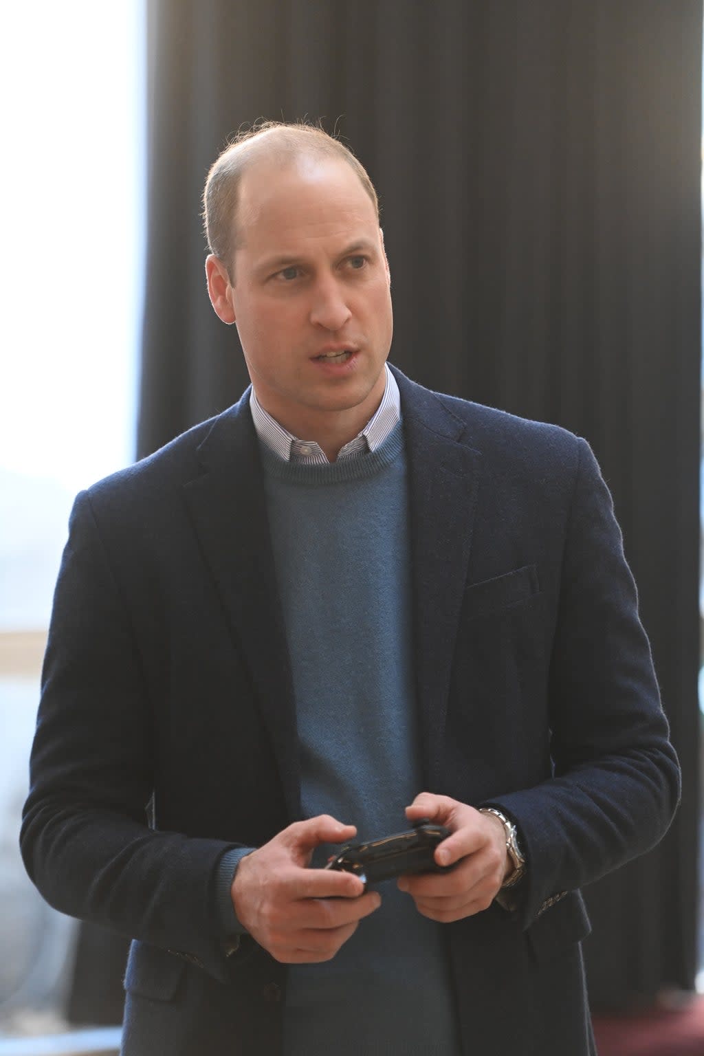 The Duke of Cambridge during a visit to Bafta in London (Paul Grover/Daily Telegraph/PA) (PA Wire)