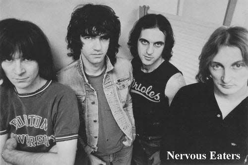 The Nervous Eaters were formed in 1973 in Beverly by singer/guitarist/songwriter Steve Cataldo and his friends, and before long they were a staple at Kenmore Square’s legendary bastion of punk rock, The Rat.