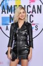 <p>Celebrities were out in full force with some seriously fierce fashion at this year's American Music Awards. Selena Gomez led the red carpet rocking her new blonde locks and looking absolutely gorgeous in an edgy leather jacket-dress.</p>