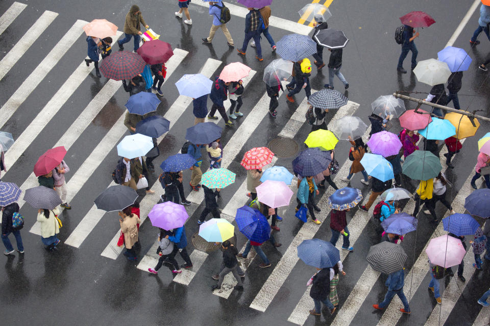 有網友好奇「比較貴的雨傘跟一般的雨傘差別大嗎？」掀起熱議。（示意圖。圖片來源：Getty Creative）
