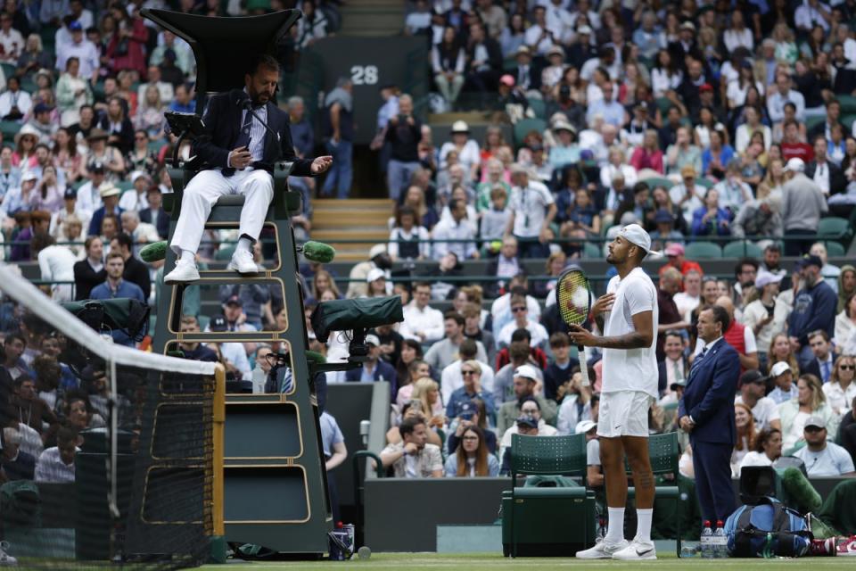 Nick Kyrgios’ behaviour overshadowed his tennis (Steven Paston/PA) (PA Wire)