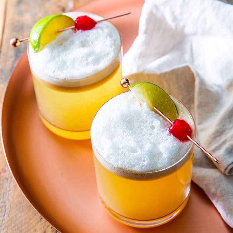 Ginger Lime Whiskey Sour