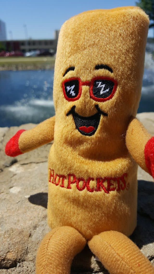 Hot Pockets has its own mascot.