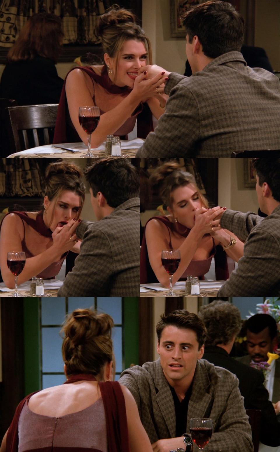 Brooke Shields on Friends season 2