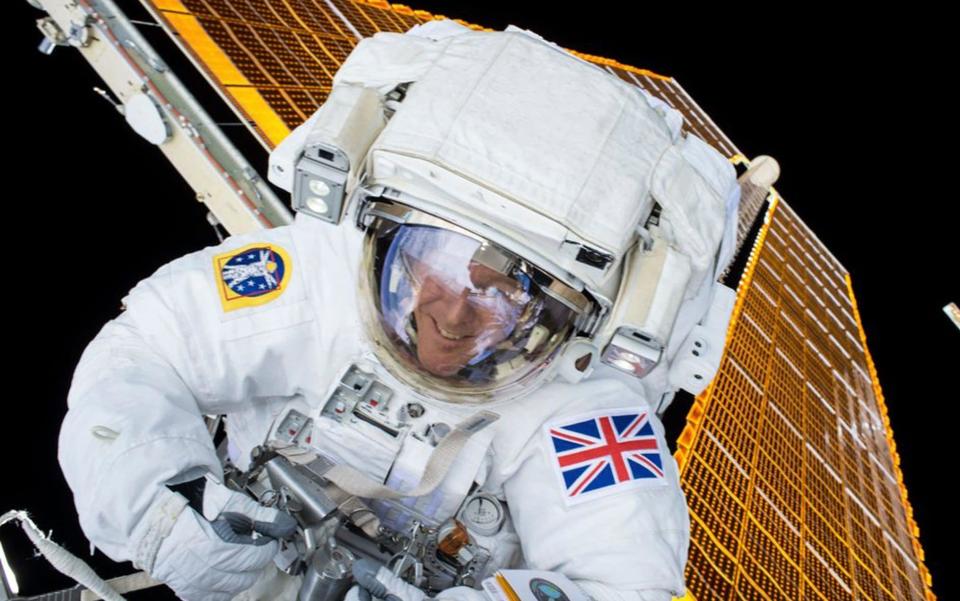 British astronaut Tim Peake - NASA/Reuters