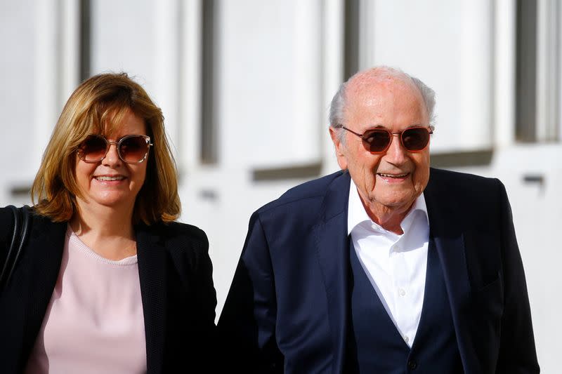 Former soccer officials Sepp Blatter and Michel Platini face corruption charges in Swiss trial