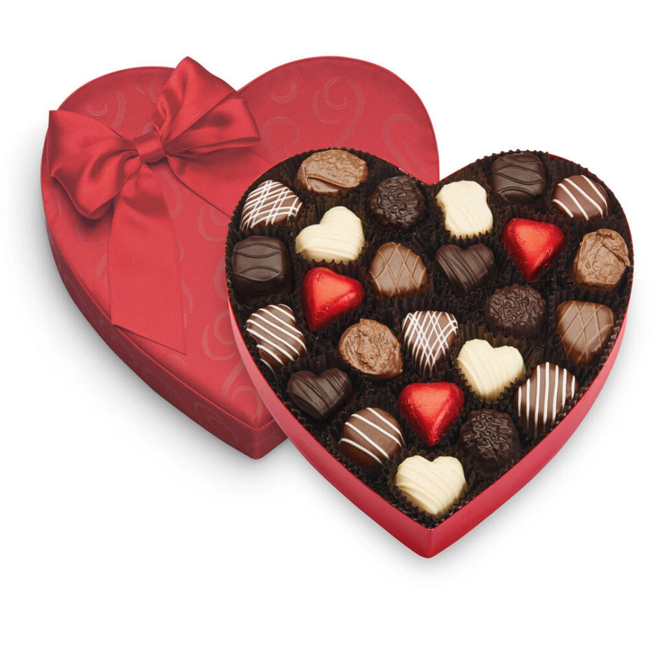 See's Candies Satin Truffle Heart