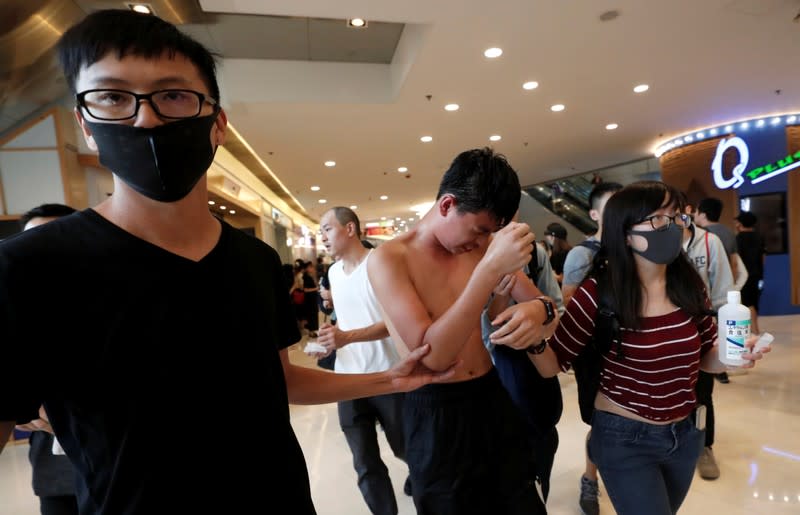 Anti-government demonstration in Hong Kong