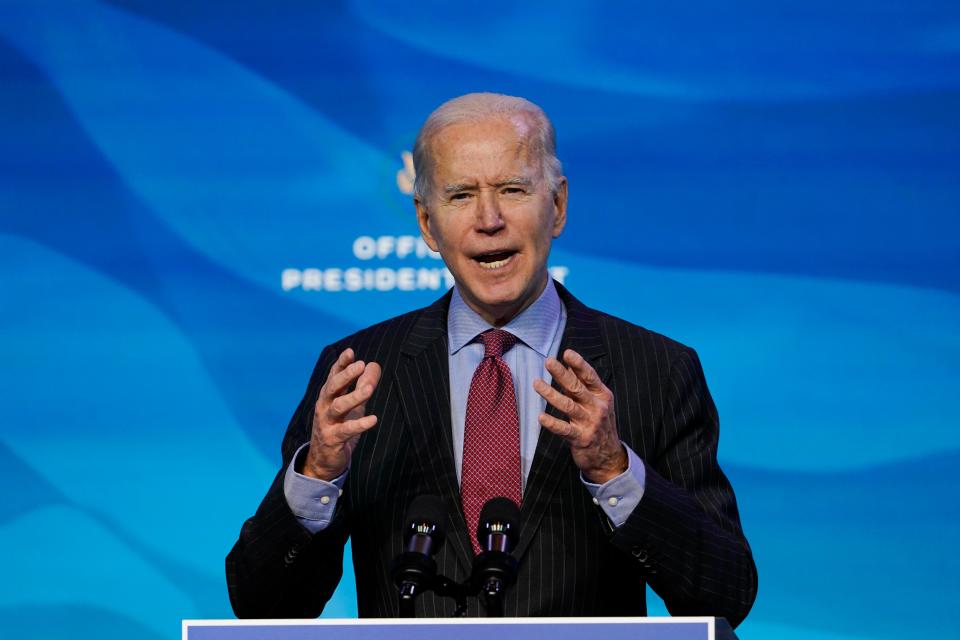 BIDEN TOMA DE POSESION (AP)