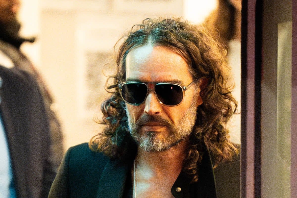 Allegations made against Russell Brand have been reported in the media (James Manning/PA) (PA Wire)