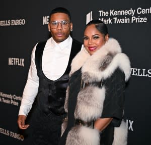 Pregnant Ashanti Confirms Engagement to Nelly Ahead of 1st Baby's Birth