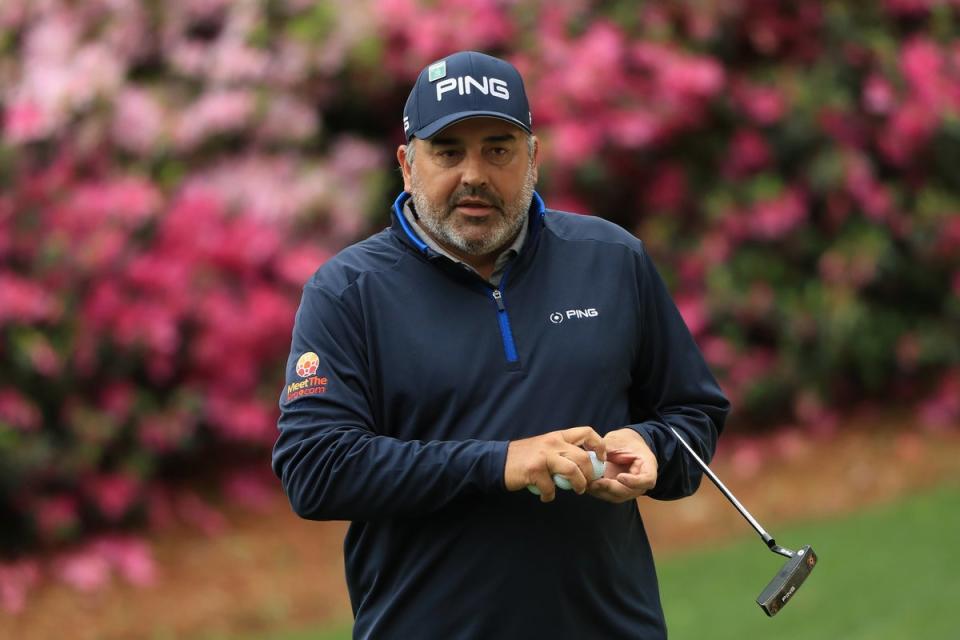 Angel Cabrera was arrested in January 2021 and subsequently convicted of two charges of assault  (Getty Images)