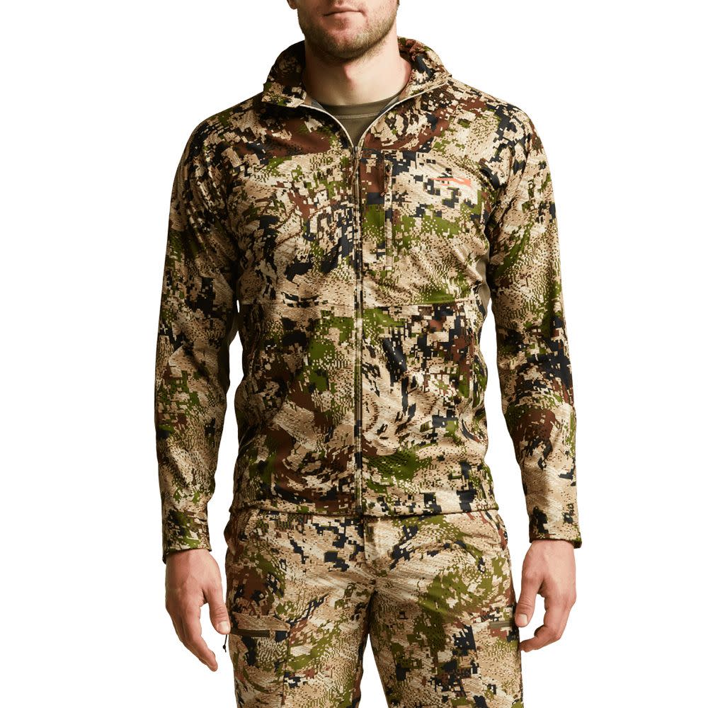 <p><a href="https://www.sitkagear.com/products/mountain-evo-jacket/optifade-subalpine" rel="nofollow noopener" target="_blank" data-ylk="slk:Shop Now;elm:context_link;itc:0;sec:content-canvas" class="link rapid-noclick-resp">Shop Now</a></p><p>Mountain Evo Jacket</p><p>sitkagear.com</p><p>$329.00</p>