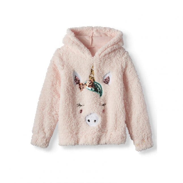 Miss Chievous Critter Plush Sherpa Hoodie