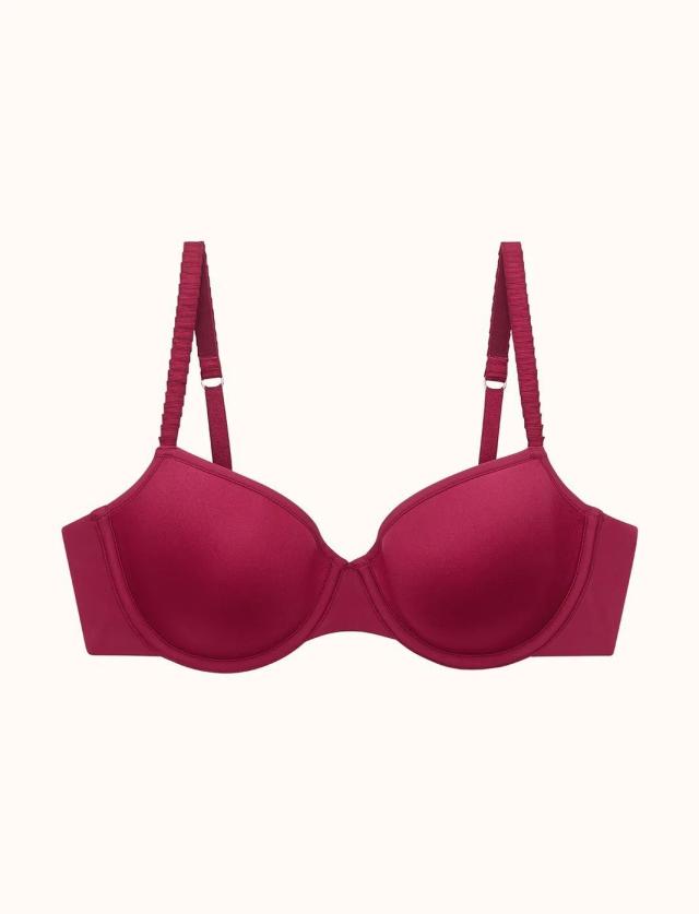Bare Essentials Recycled Nylon Moulded Wirefree Bra - Almond