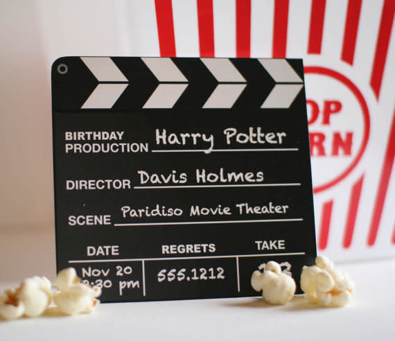 Movie Party Invite