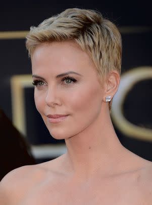 Theron called her new cut 