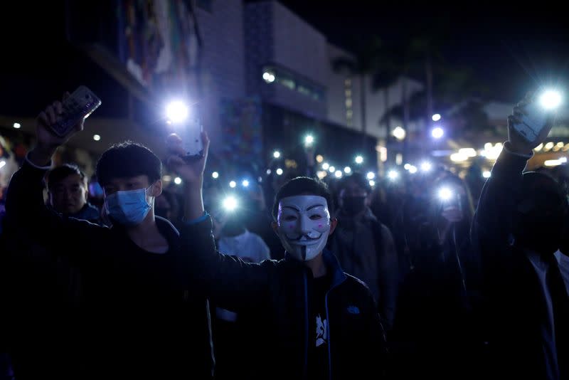 Anti-government protest in Hong Kong