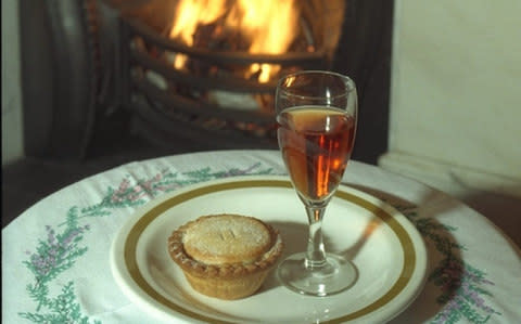 Leaving sherry and a mince pie will only encourage bad behaviour from Santa  - Credit:  Christine Boyd