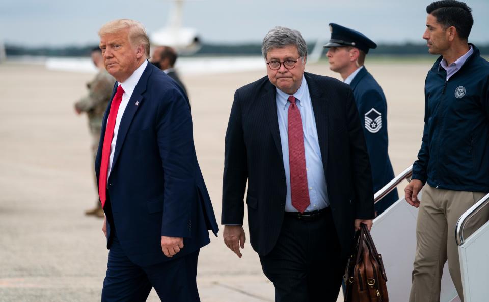 Attorney General William Barr has protected President Donald Trump from political harm. (Photo: Evan Vucci/Associated Press)