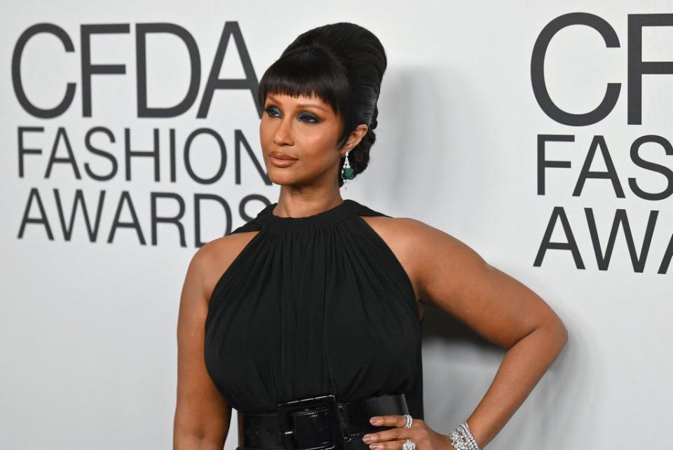 Iman at the CFDA Fashion Awards in New York earlier this month (AFP/Getty)