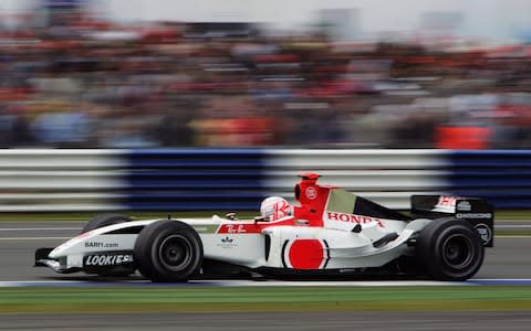 Jenson Button, Silverstone, 2004 - Credit: Clive Rose/Getty Images