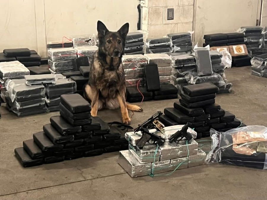 Police seize more than a ton of cocaine worth $55 million in Southern California