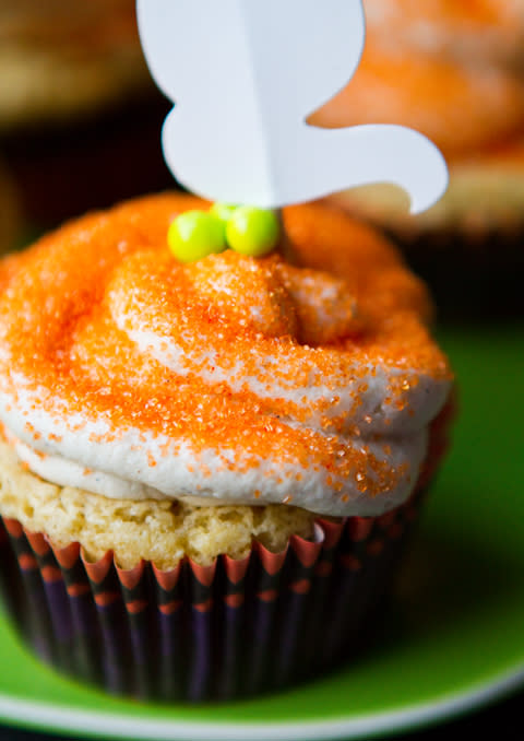 Plump Pumpkin Vegan Cupcakes