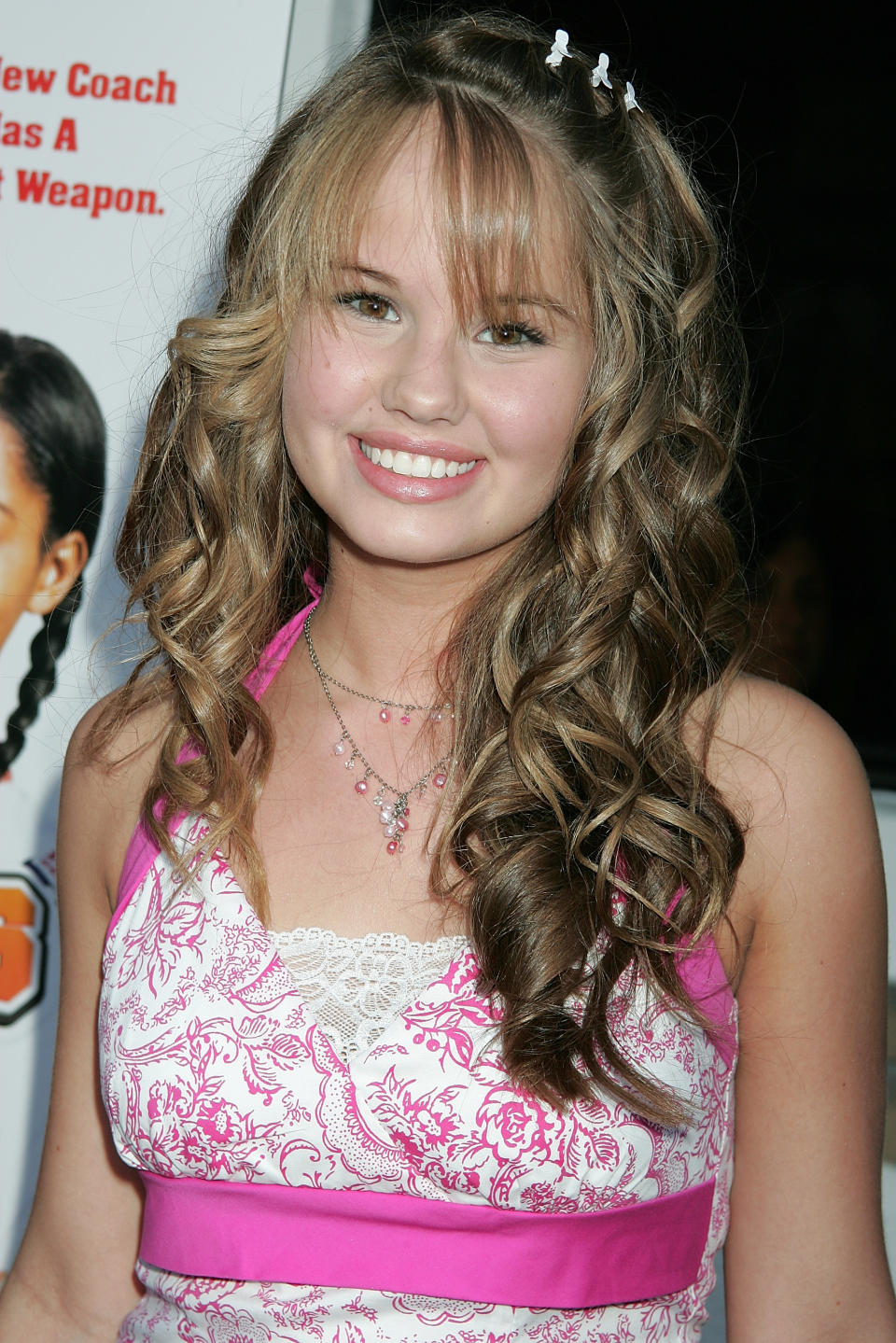Debby Ryan at the 2008 premiere of the Weinstein Company's "The Longshots"
