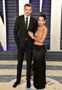 <p>Karl Glusman asked <a href="https://www.glamour.com/about/zoe-kravitz?mbid=synd_yahoo_rss" rel="nofollow noopener" target="_blank" data-ylk="slk:Zoë Kravitz;elm:context_link;itc:0;sec:content-canvas" class="link ">Zoë Kravitz</a> to marry him in November of 2018 with a low-key proposal. “I love that it wasn’t this elaborate plan in Paris. It was at home, in sweatpants,” the actress <a href="https://www.glamour.com/story/zoe-kravitz-engaged?mbid=synd_yahoo_rss" rel="nofollow noopener" target="_blank" data-ylk="slk:said;elm:context_link;itc:0;sec:content-canvas" class="link ">said</a> at the time.</p> <p><a href="https://www.usmagazine.com/celebrity-news/news/zoe-kravitz-is-secretly-married-to-karl-glusman/" rel="nofollow noopener" target="_blank" data-ylk="slk:Us Weekly reported;elm:context_link;itc:0;sec:content-canvas" class="link "><em>Us Weekly</em> reported</a> on May 22 that the couple “legally married”—but the pair had a second wedding ceremony at Kravitz’s father’s house in Paris on June 29. That event included a star-studded guest list, and everyone—from her <em>Big Little Lies</em> costars to Cara Delevingne and Ashley Benson, as well as Chris Pine and Denzel Washington—was there to celebrate the couple at their rehearsal dinner at Restaurant Lapérouse on June 28.</p>