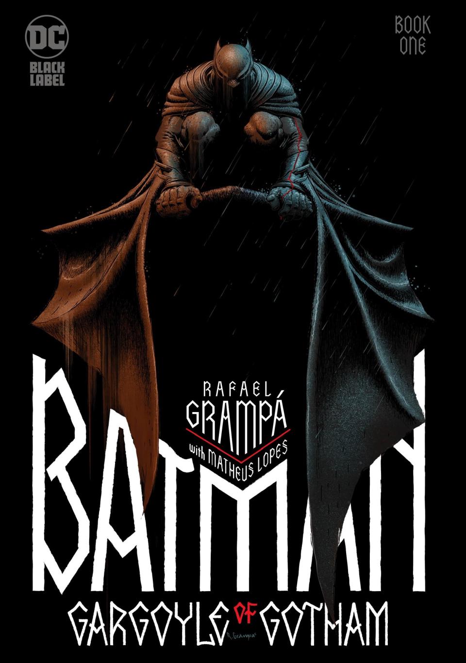 Some of the covers for Batman: Gargoyle of Gotham #1.