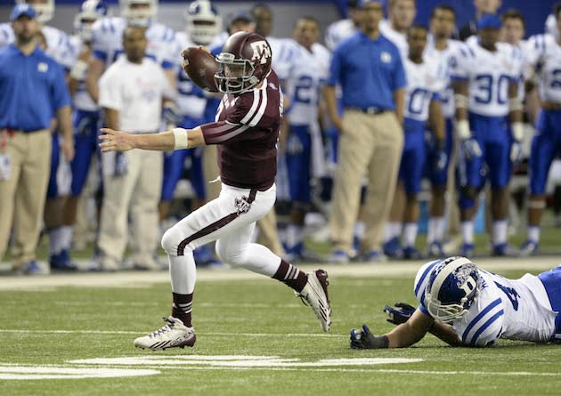 Johnny Manziel wore Tim Tebow jersey at Texas fraternity party