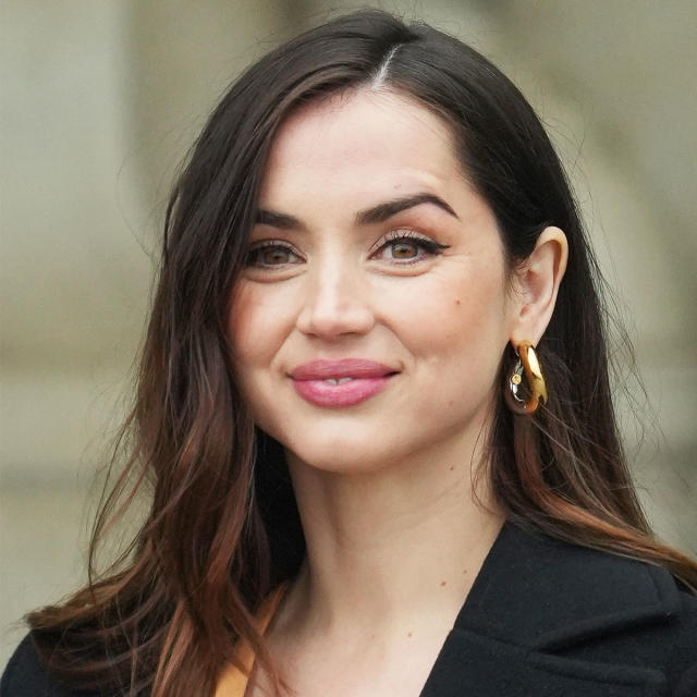 Ana de Armas Stuns in a 3-Piece Louis Vuitton Suit