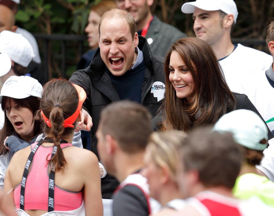 Again, Prince William brings his goofy face A-game.