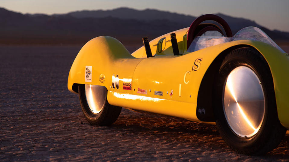 Speed icon Bill Burke's Super Shaker race car.