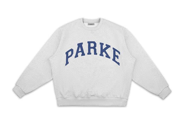 <p> Parke</p> Parke Varsity Crewneck Sweatshirt