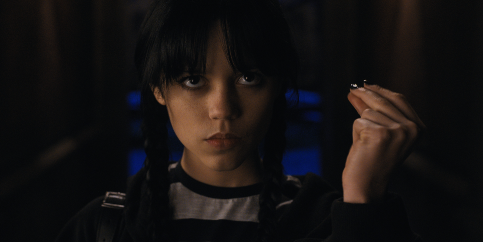 the wednesday scene jenna ortega was responsible for