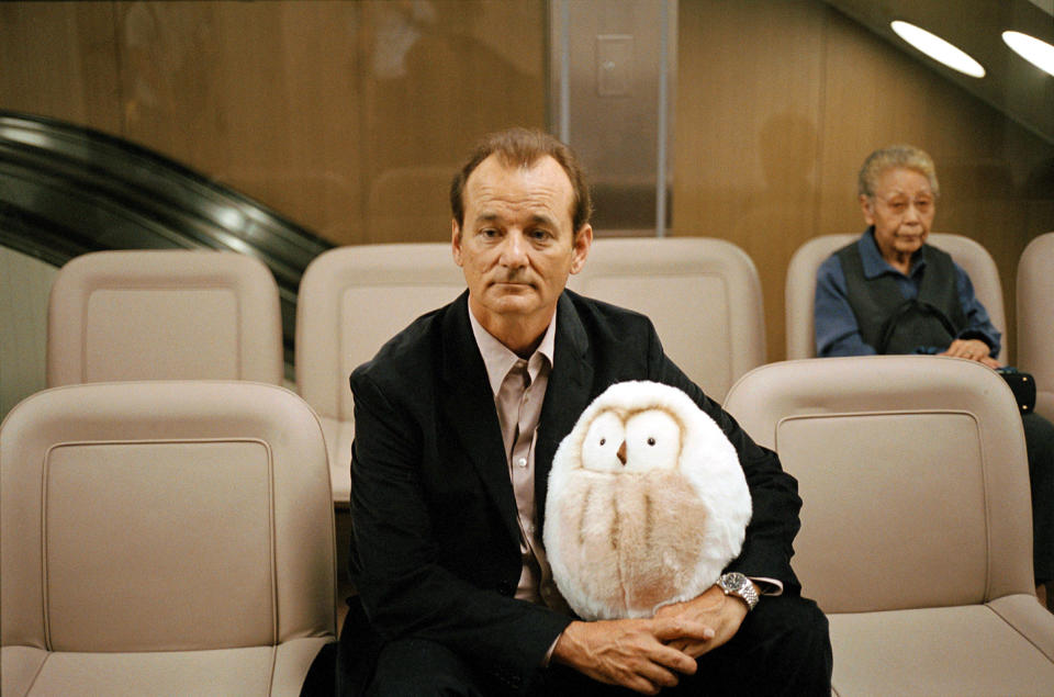 Bill Murray in lost in translation