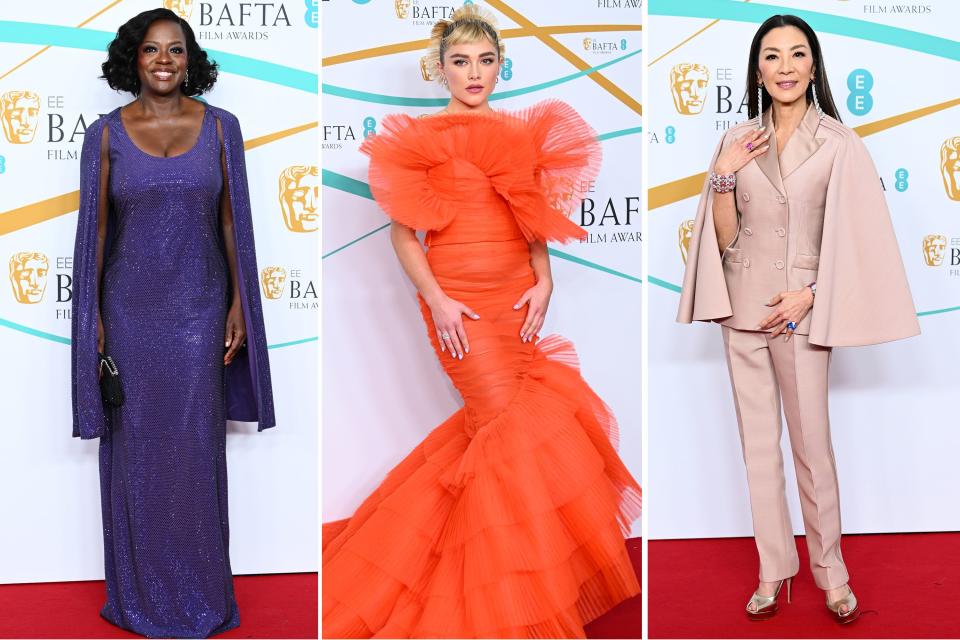 BAFTAs 2023: All the celebrity looks from the red carpet
